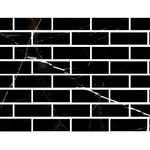 Special Cut | 4x12 Black Marquina Marble Polished Tile Special Cut | 4x12 Black Marquina Marble Polished Tile - American Tile Depot