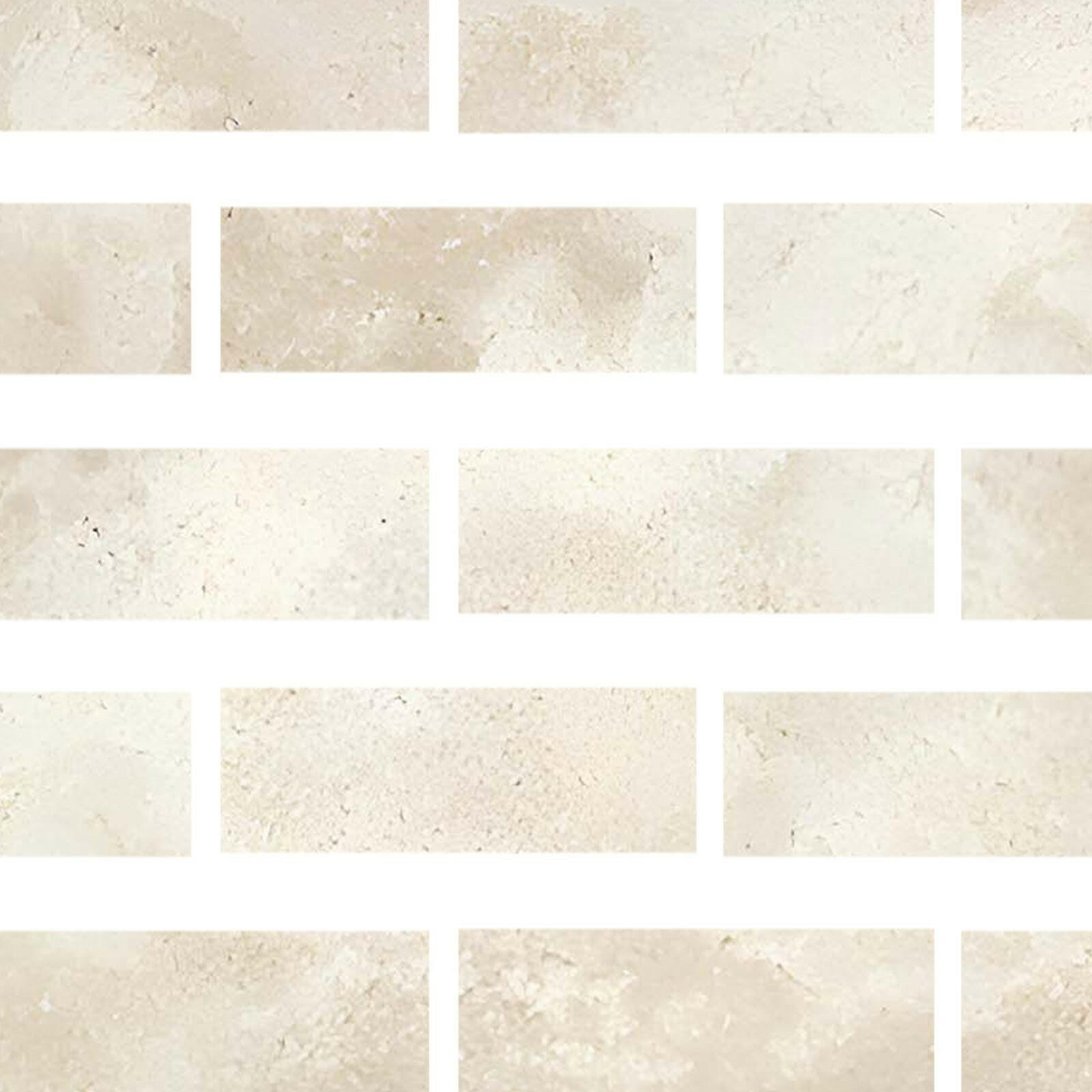 Special Cut | 4x12 Durango Cream Travertine Filled & Honed Tile Special Cut | 4x12 Durango Cream Travertine Filled & Honed Tile - American Tile Depot