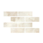 Special Cut | 4x12 Durango Cream Travertine Filled & Honed Tile Special Cut | 4x12 Durango Cream Travertine Filled & Honed Tile - American Tile Depot
