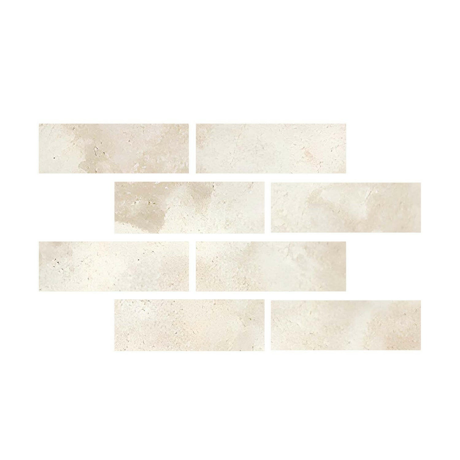 Special Cut | 4x12 Durango Cream Travertine Filled & Honed Tile Special Cut | 4x12 Durango Cream Travertine Filled & Honed Tile - American Tile Depot