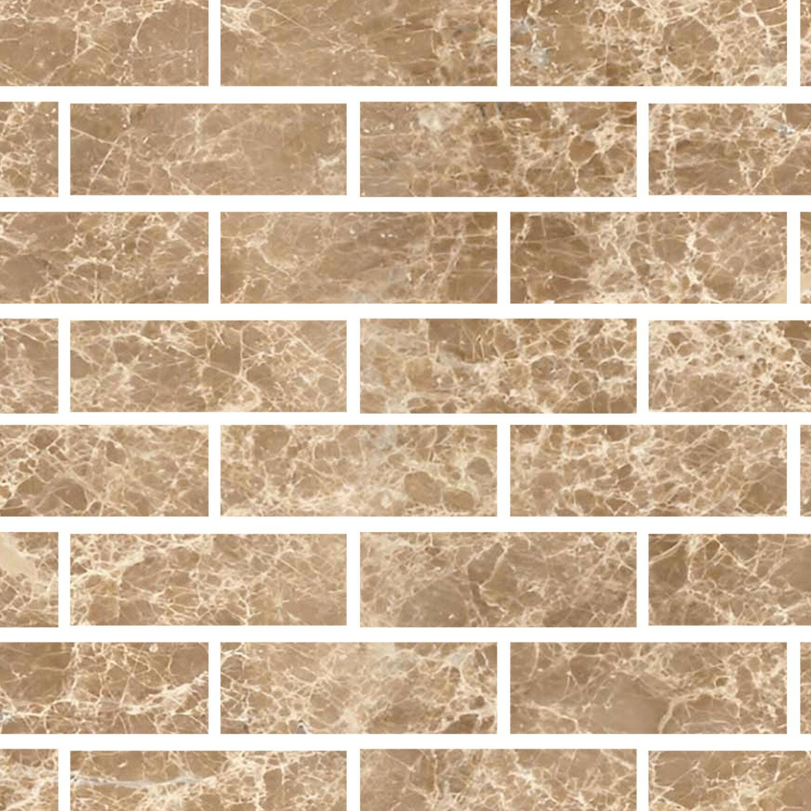 Special Cut | 4x12 Emperador Light Marble Polished Tile Special Cut | 4x12 Emperador Light Marble Polished Tile - American Tile Depot