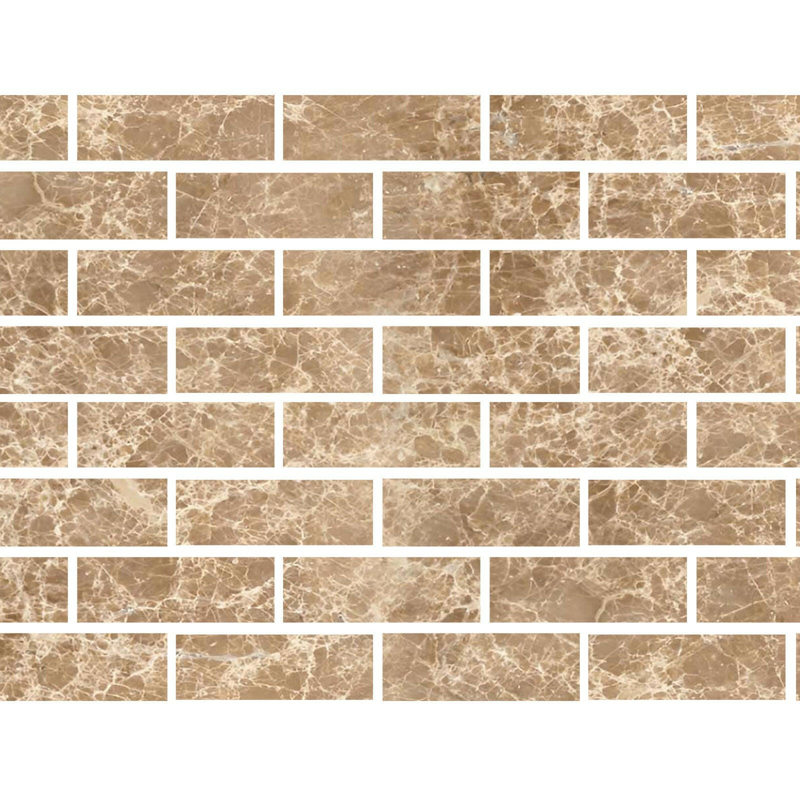 Special Cut | 4x12 Emperador Light Marble Polished Tile Special Cut | 4x12 Emperador Light Marble Polished Tile - American Tile Depot