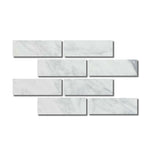 Special Cut | 4x12 Italian Statuary White Marble Polished Tile Special Cut | 4x12 Italian Statuary White Marble Polished Tile - American Tile Depot