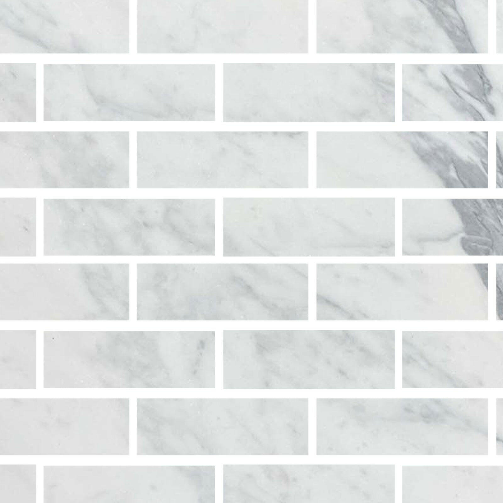 Special Cut | 4x12 Italian Statuary White Marble Polished Tile Special Cut | 4x12 Italian Statuary White Marble Polished Tile - American Tile Depot