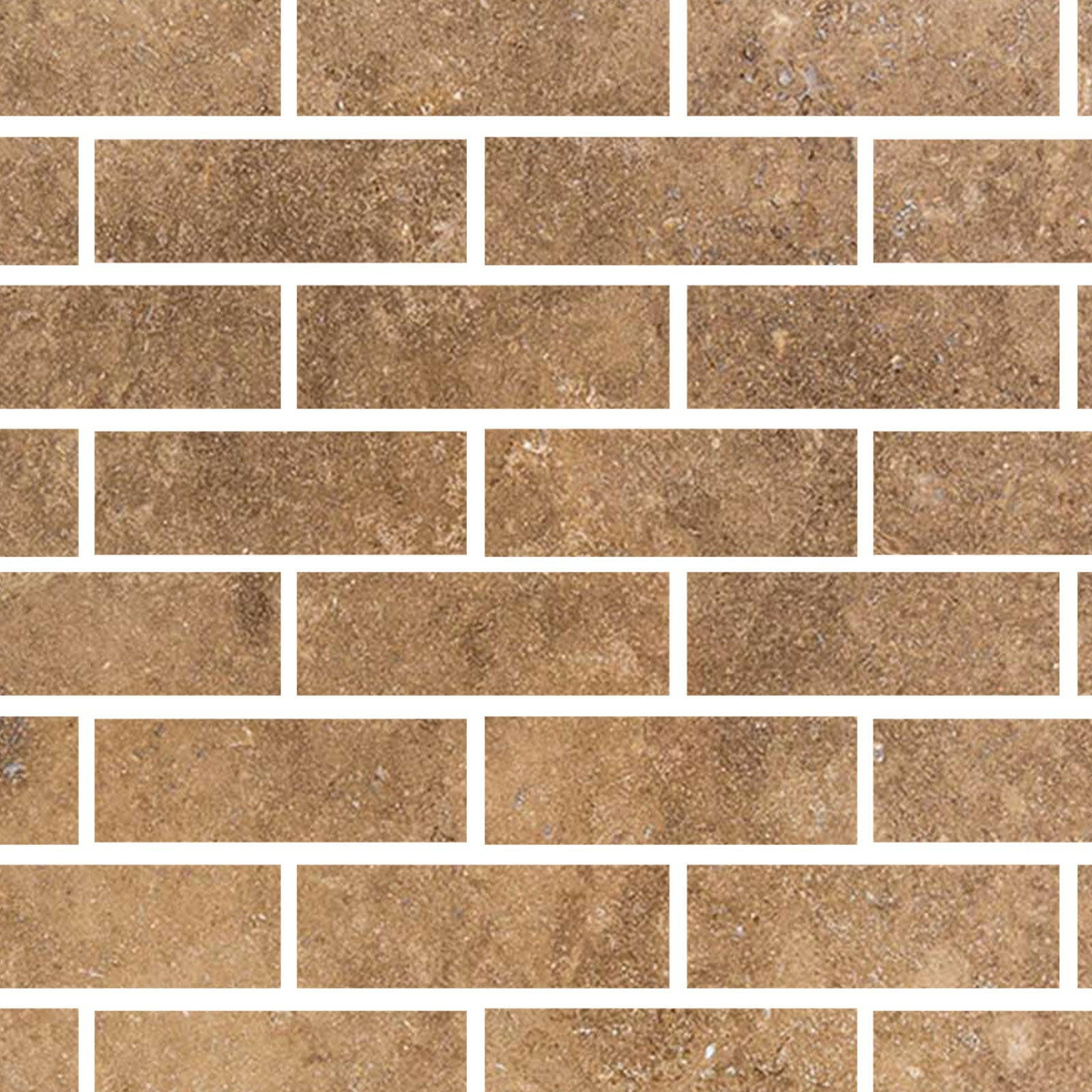 Special Cut | 4x12 Noce Travertine Filled & Honed Tile Special Cut | 4x12 Noce Travertine Filled & Honed Tile - American Tile Depot