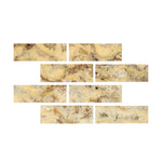Special Cut | 4x12 Scabos Travertine Filled & Honed Tile Special Cut | 4x12 Scabos Travertine Filled & Honed Tile - American Tile Depot