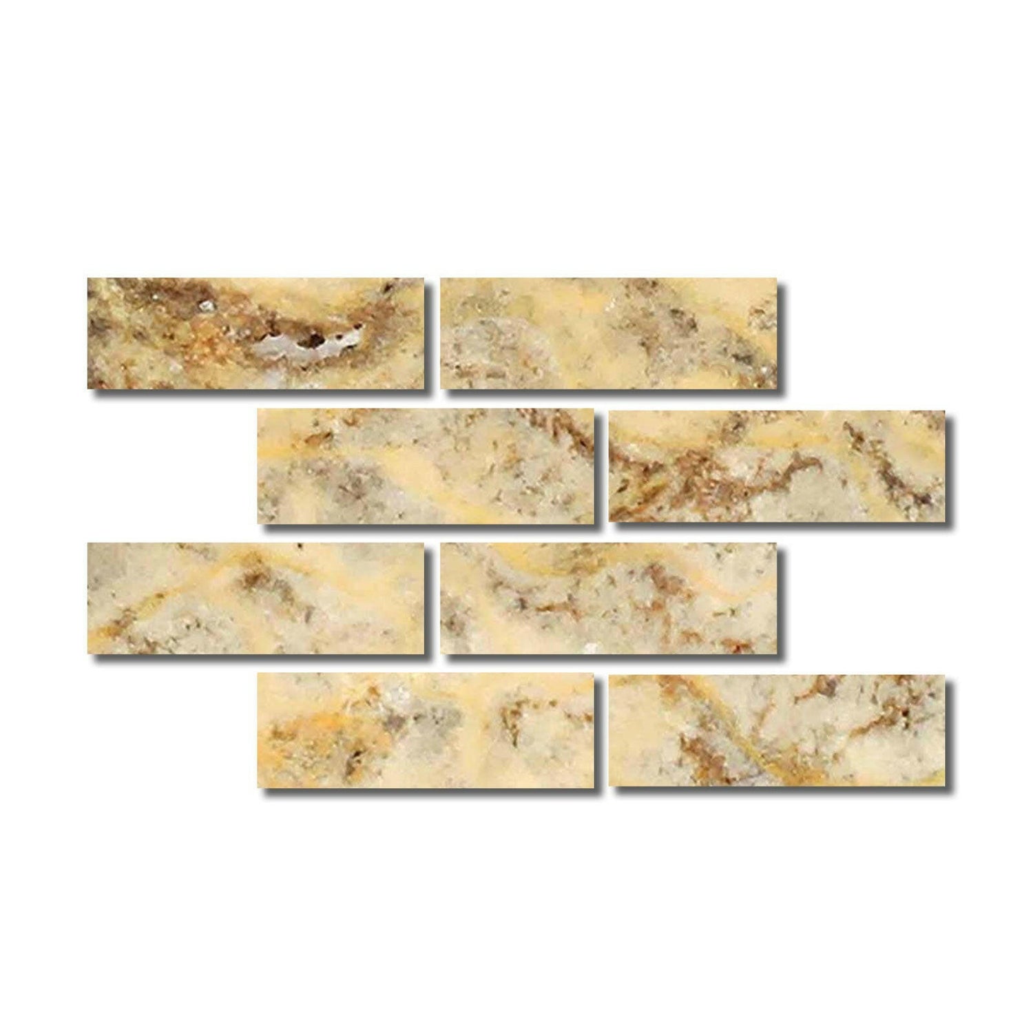 Special Cut | 4x12 Scabos Travertine Filled & Polished Tile Special Cut | 4x12 Scabos Travertine Filled & Polished Tile - American Tile Depot