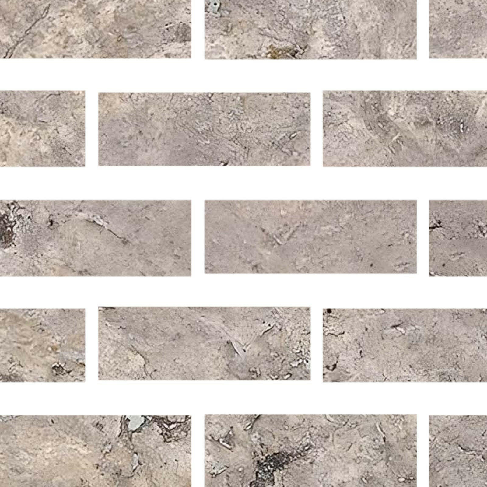 Special Cut | 4x12 Silver Travertine Filled & Honed Tile Special Cut | 4x12 Silver Travertine Filled & Honed Tile - American Tile Depot