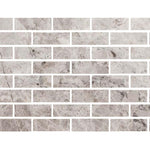 Special Cut | 4x12 Tundra Gray (Atlantic Gray) Marble Honed Tile Special Cut | 4x12 Tundra Gray (Atlantic Gray) Marble Honed Tile - American Tile Depot