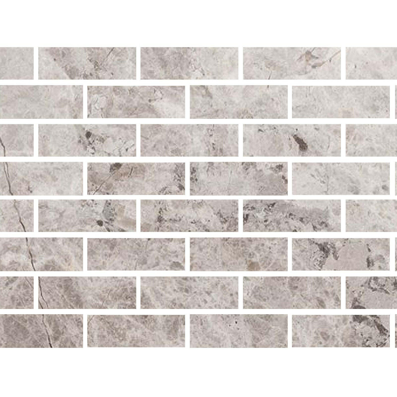 Special Cut | 4x12 Tundra Gray (Atlantic Gray) Marble Polished Tile Special Cut | 4x12 Tundra Gray (Atlantic Gray) Marble Polished Tile - American Tile Depot