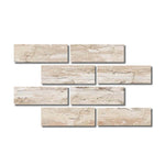 Special Cut | 4x12 Valerenga Travertine Filled & Honed Tile - American Tile Depot