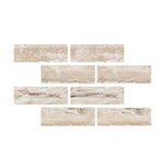 Special Cut | 4x12 Valerenga Travertine Filled & Honed Tile - American Tile Depot