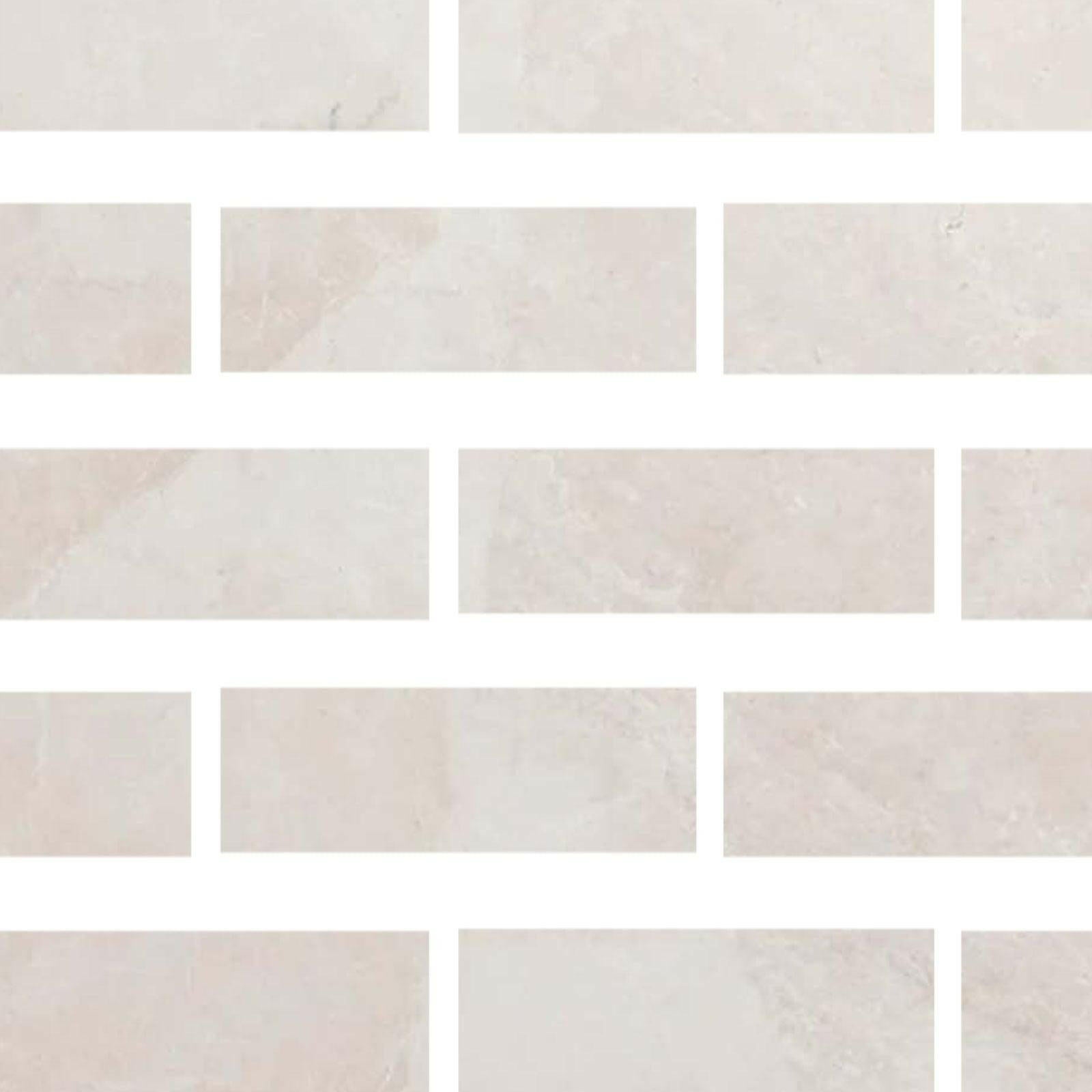 Special Cut | 4x12 White Pearl / Botticino Marble Honed Tile Special Cut | 4x12 White Pearl / Botticino Marble Honed Tile - American Tile Depot