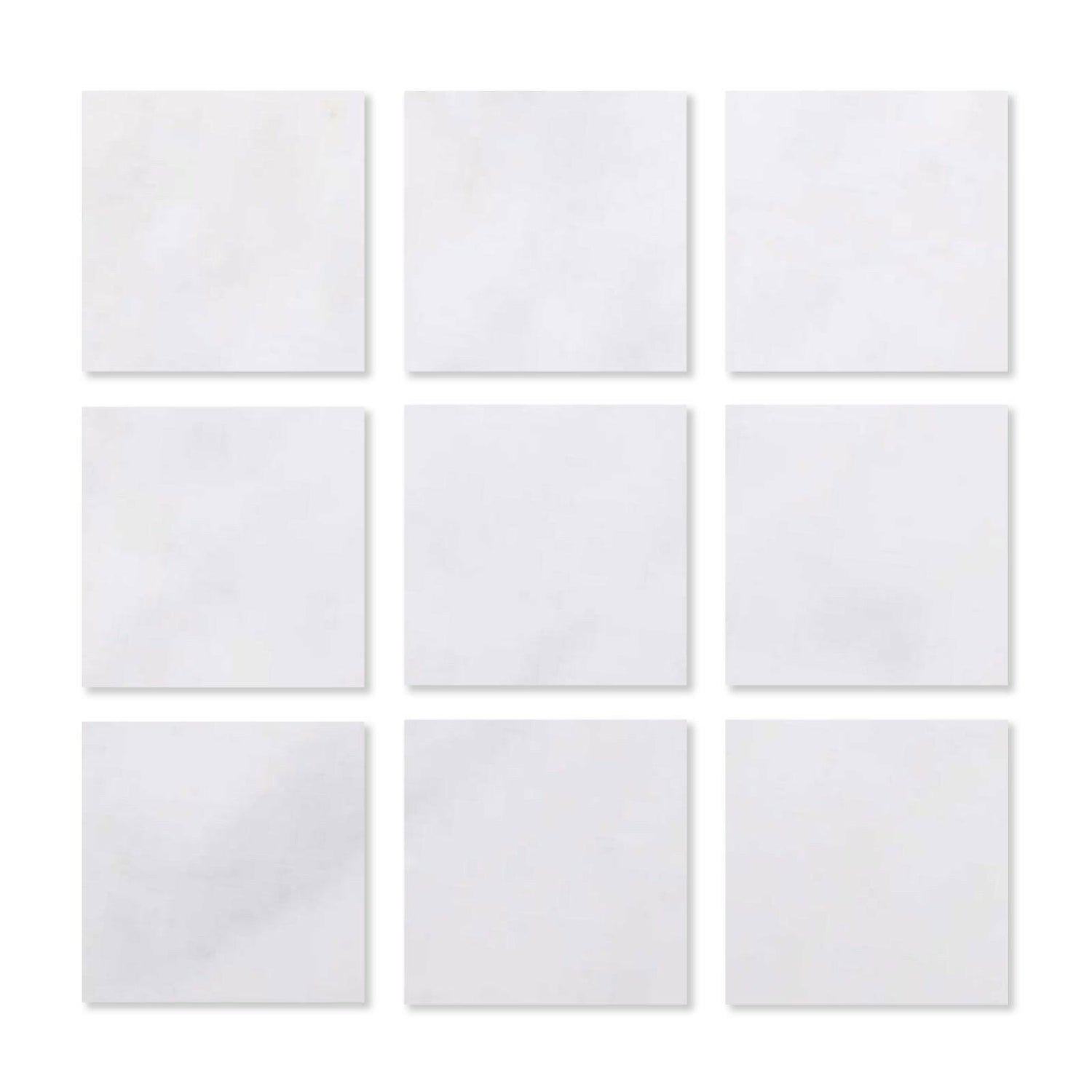 Special Cut | 4x4 Afyon White Marble Polished Tile Special Cut | 4x4 Afyon White Marble Polished Tile - American Tile Depot