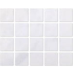 Special Cut | 4x4 Afyon White Marble Polished Tile Special Cut | 4x4 Afyon White Marble Polished Tile - American Tile Depot