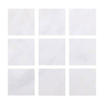 Special Cut | 4x4 Afyon White Marble Polished Tile Special Cut | 4x4 Afyon White Marble Polished Tile - American Tile Depot