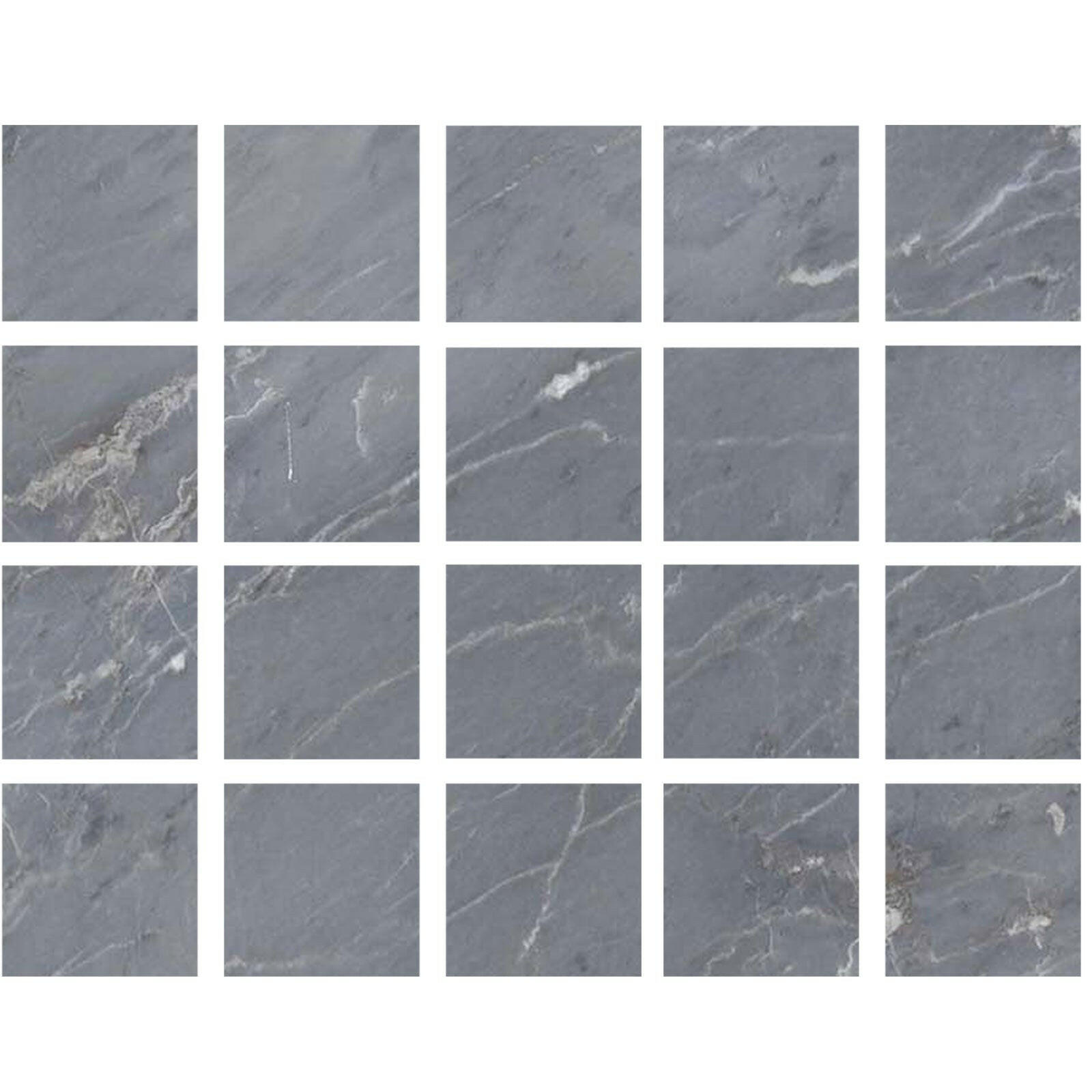 Special Cut | 4x4 Bardiglio Imperiale Marble Honed Tile Special Cut | 4x4 Bardiglio Imperiale Marble Honed Tile - American Tile Depot