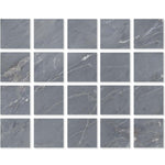 Special Cut | 4x4 Bardiglio Imperiale Marble Honed Tile Special Cut | 4x4 Bardiglio Imperiale Marble Honed Tile - American Tile Depot
