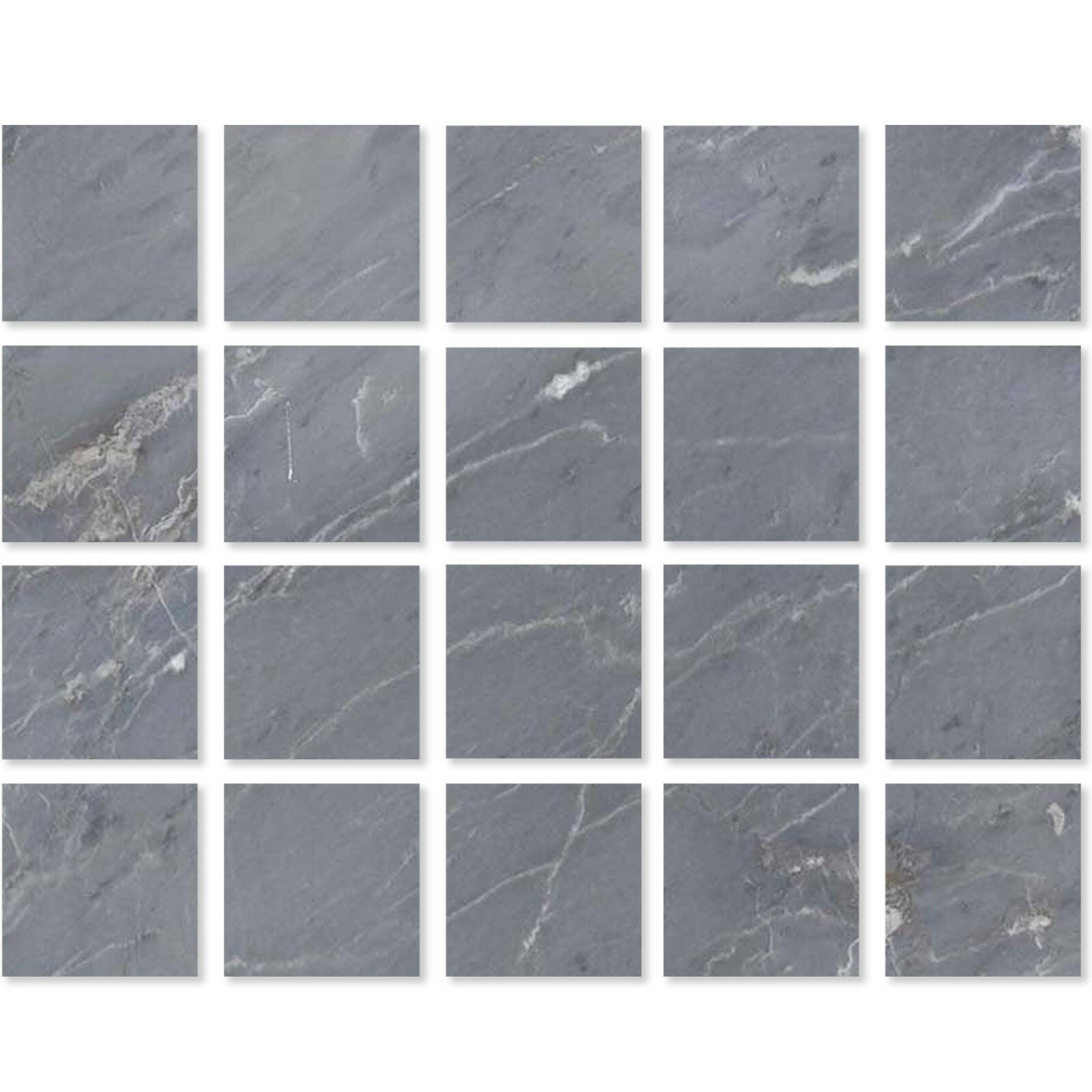Special Cut | 4x4 Bardiglio Imperiale Marble Polished Tile Special Cut | 4x4 Bardiglio Imperiale Marble Polished Tile - American Tile Depot