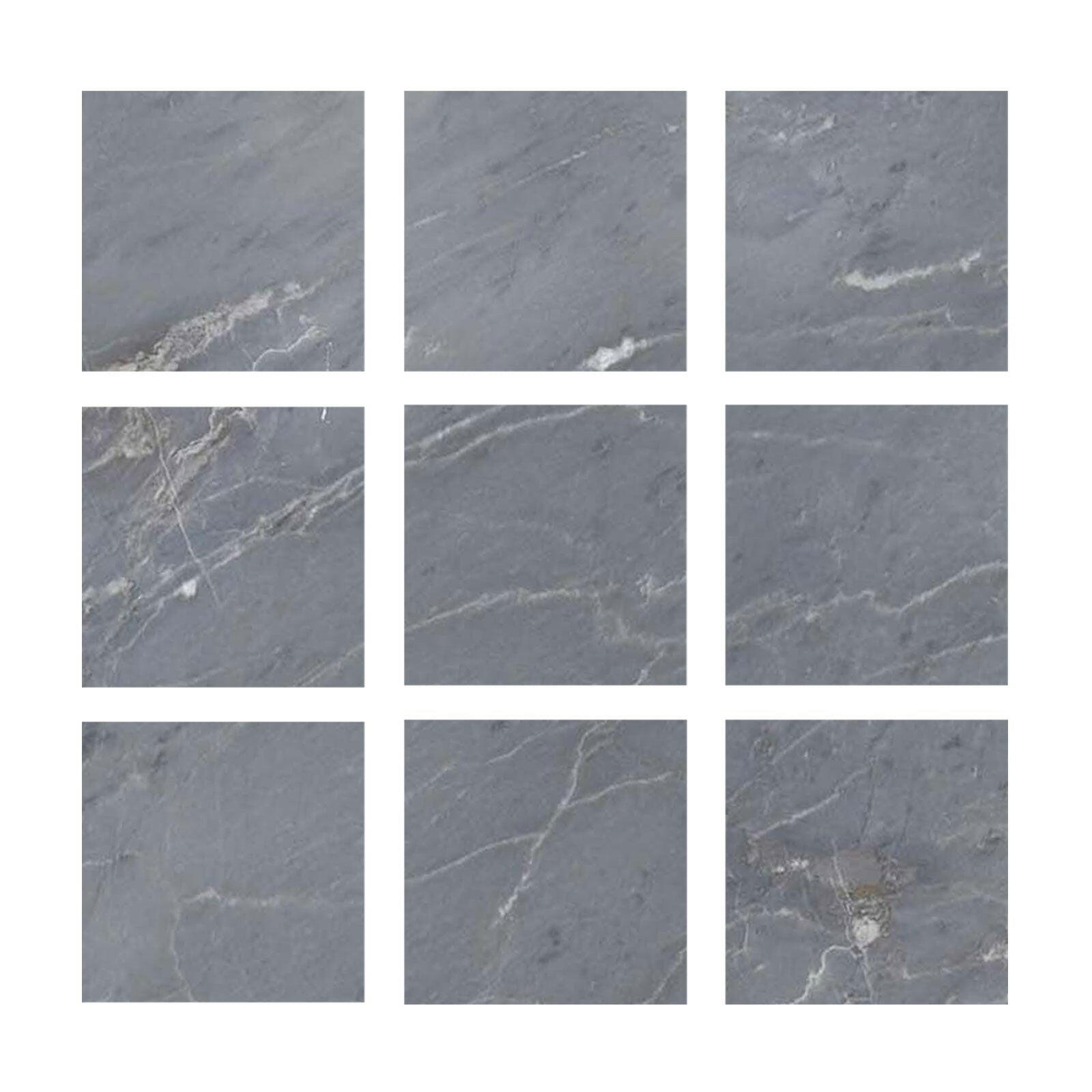 Special Cut | 4x4 Bardiglio Imperiale Marble Polished Tile Special Cut | 4x4 Bardiglio Imperiale Marble Polished Tile - American Tile Depot