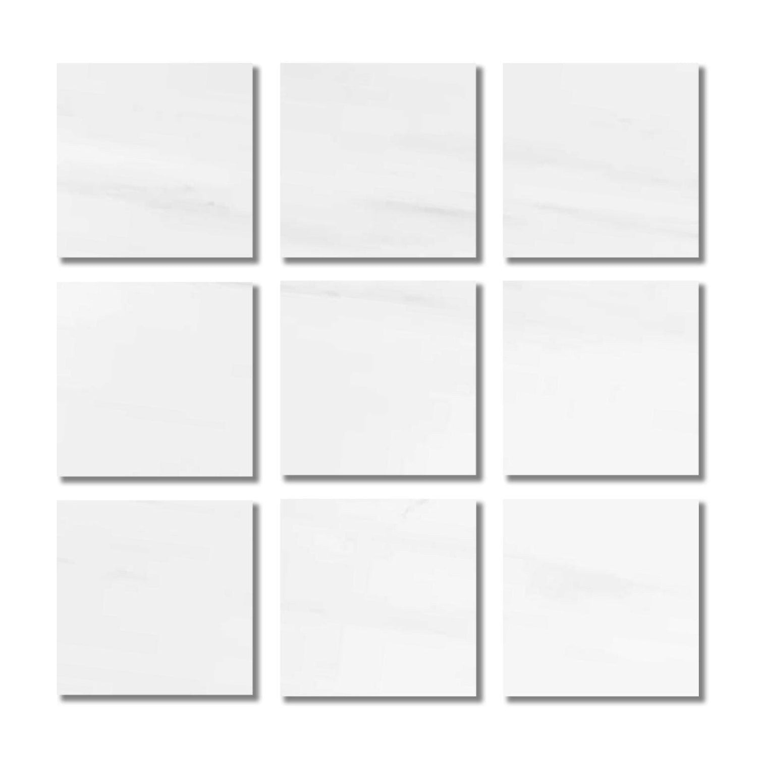 Special Cut | 4x4 Bianco Dolomite Honed Tile Special Cut | 4x4 Bianco Dolomite Honed Tile - American Tile Depot