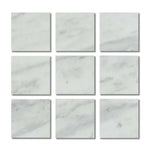 Special Cut | 4x4 Bianco Venatino Marble Polished Tile Special Cut | 4x4 Bianco Venatino Marble Polished Tile - American Tile Depot