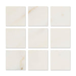 Special Cut | 4x4 Calacatta Gold Marble Honed Tile Special Cut | 4x4 Calacatta Gold Marble Honed Tile - American Tile Depot