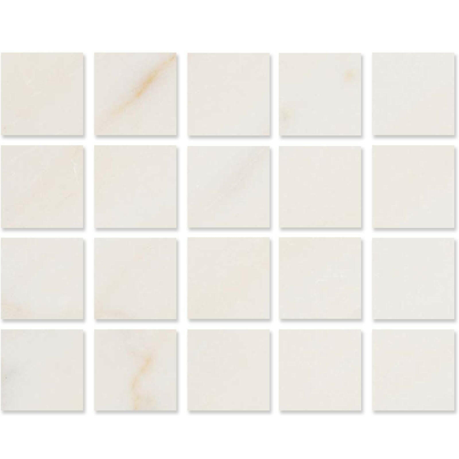 Special Cut | 4x4 Calacatta Gold Marble Honed Tile Special Cut | 4x4 Calacatta Gold Marble Honed Tile - American Tile Depot