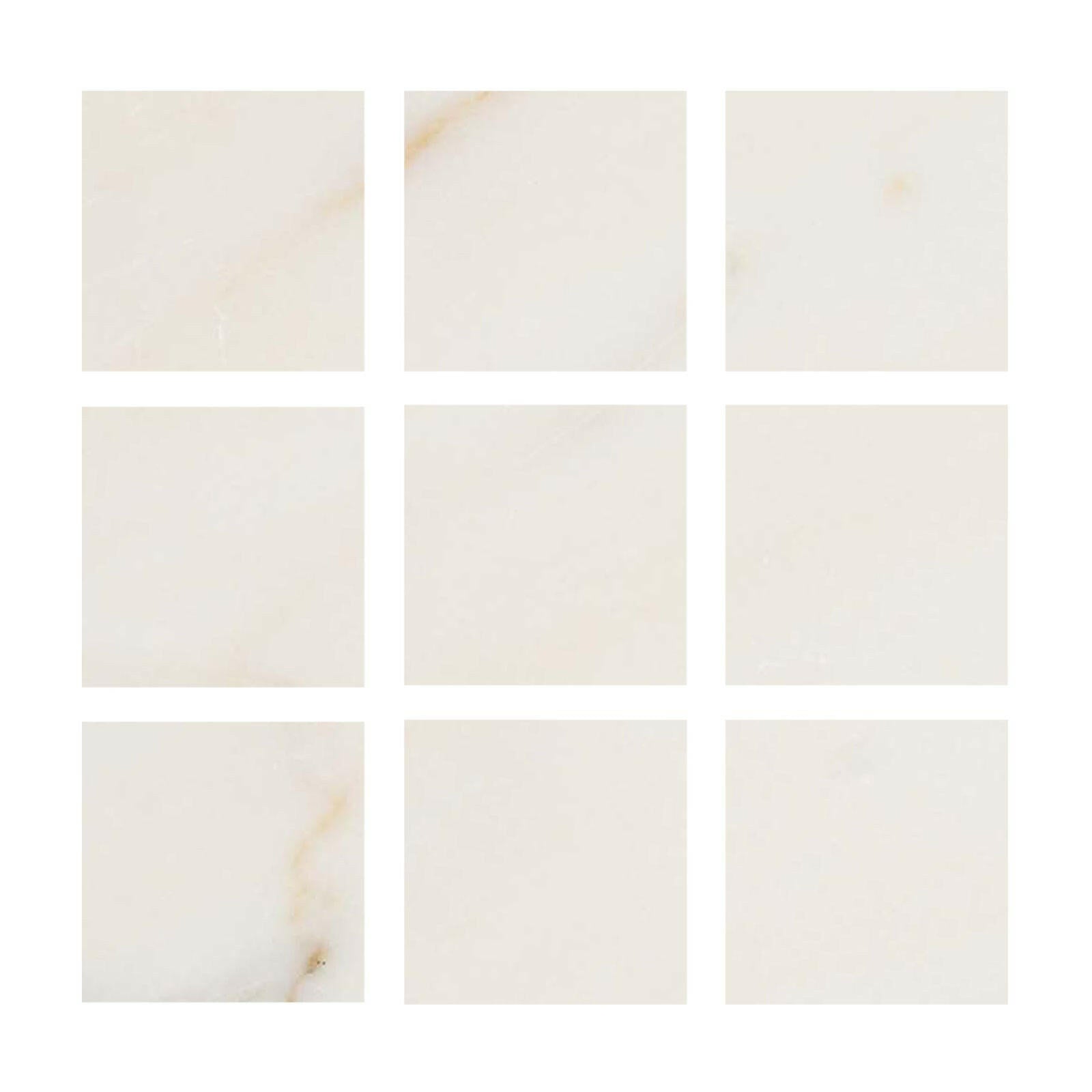 Special Cut | 4x4 Calacatta Gold Marble Polished Tile Special Cut | 4x4 Calacatta Gold Marble Polished Tile - American Tile Depot