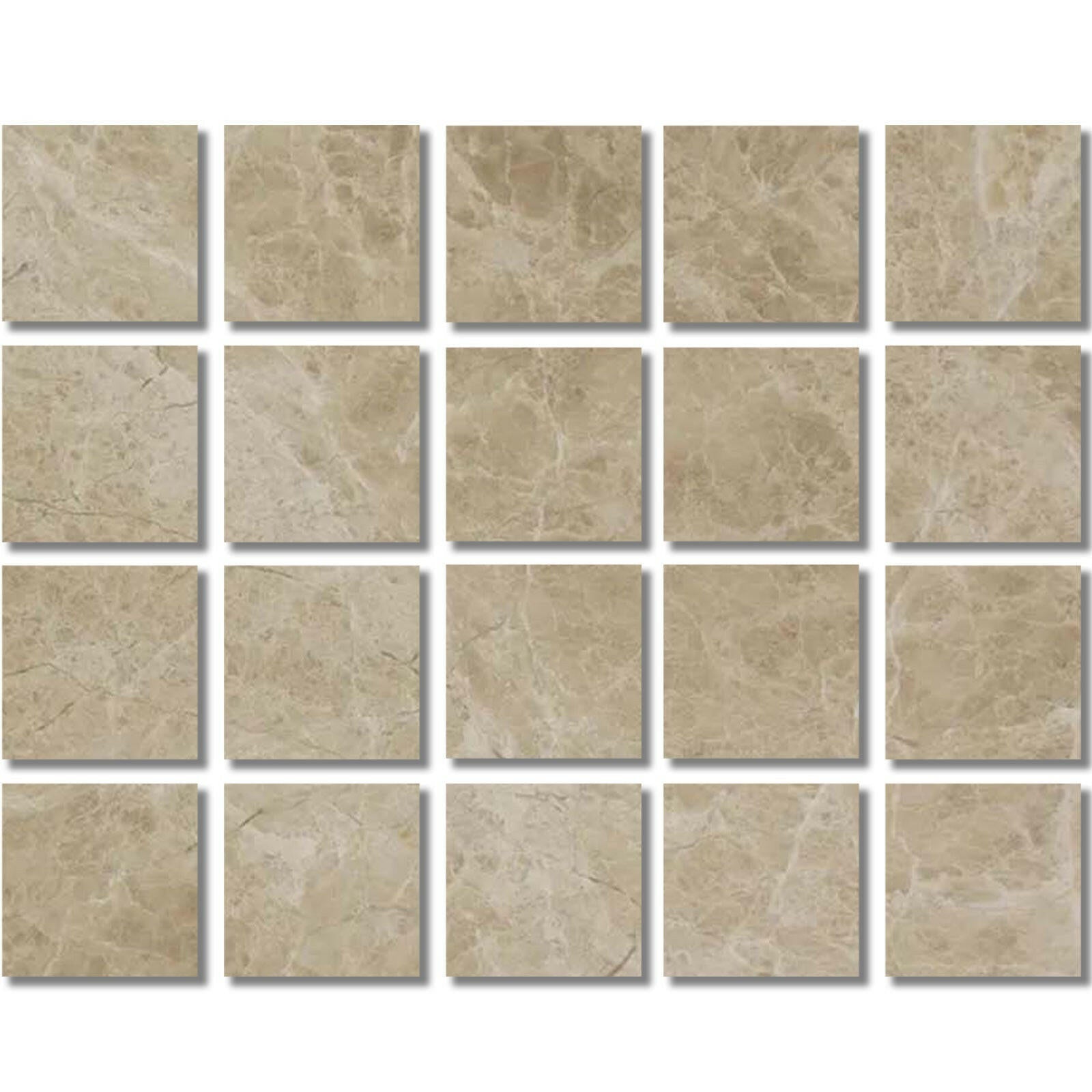 Special Cut | 4x4 Cappuccino Marble Polished Tile Special Cut | 4x4 Cappuccino Marble Polished Tile - American Tile Depot