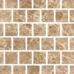 Special Cut | 4x4 Emperador Light Marble Polished Tile Special Cut | 4x4 Emperador Light Marble Polished Tile - American Tile Depot