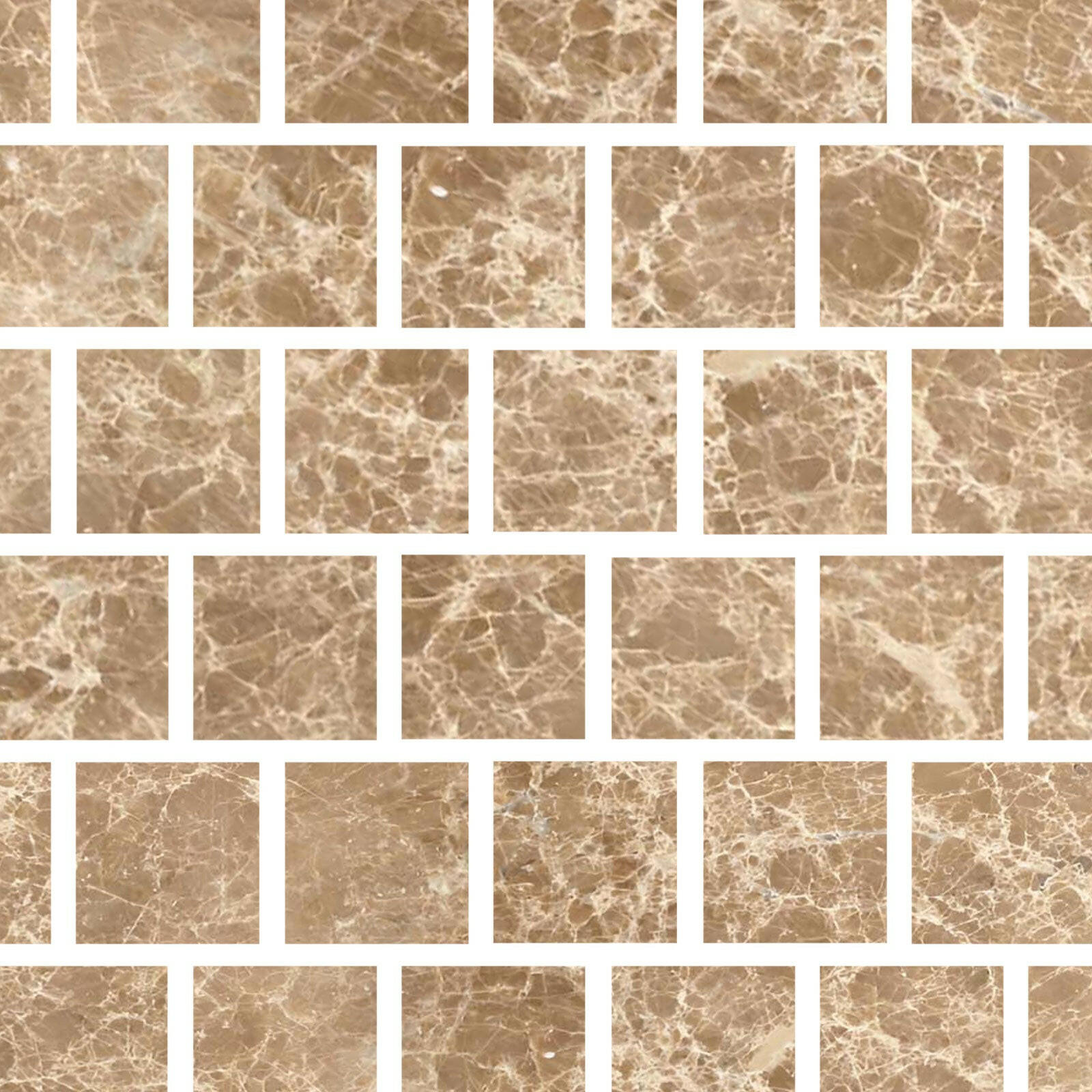 Special Cut | 4x4 Emperador Light Marble Polished Tile Special Cut | 4x4 Emperador Light Marble Polished Tile - American Tile Depot