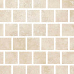 Special Cut | 4x4 Ivory Travertine Filled & Polished Tile Special Cut | 4x4 Ivory Travertine Filled & Polished Tile - American Tile Depot