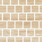 Special Cut | 4x4 Ivory Travertine Vein Cut Filled & Honed Tile Special Cut | 4x4 Ivory Travertine Vein Cut Filled & Honed Tile - American Tile Depot