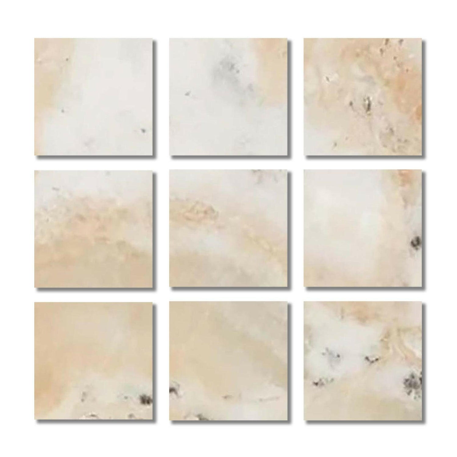 Special Cut | 4x4 Latravonya Travertine Filled & Honed Tile Special Cut | 4x4 Latravonya Travertine Filled & Honed Tile - American Tile Depot