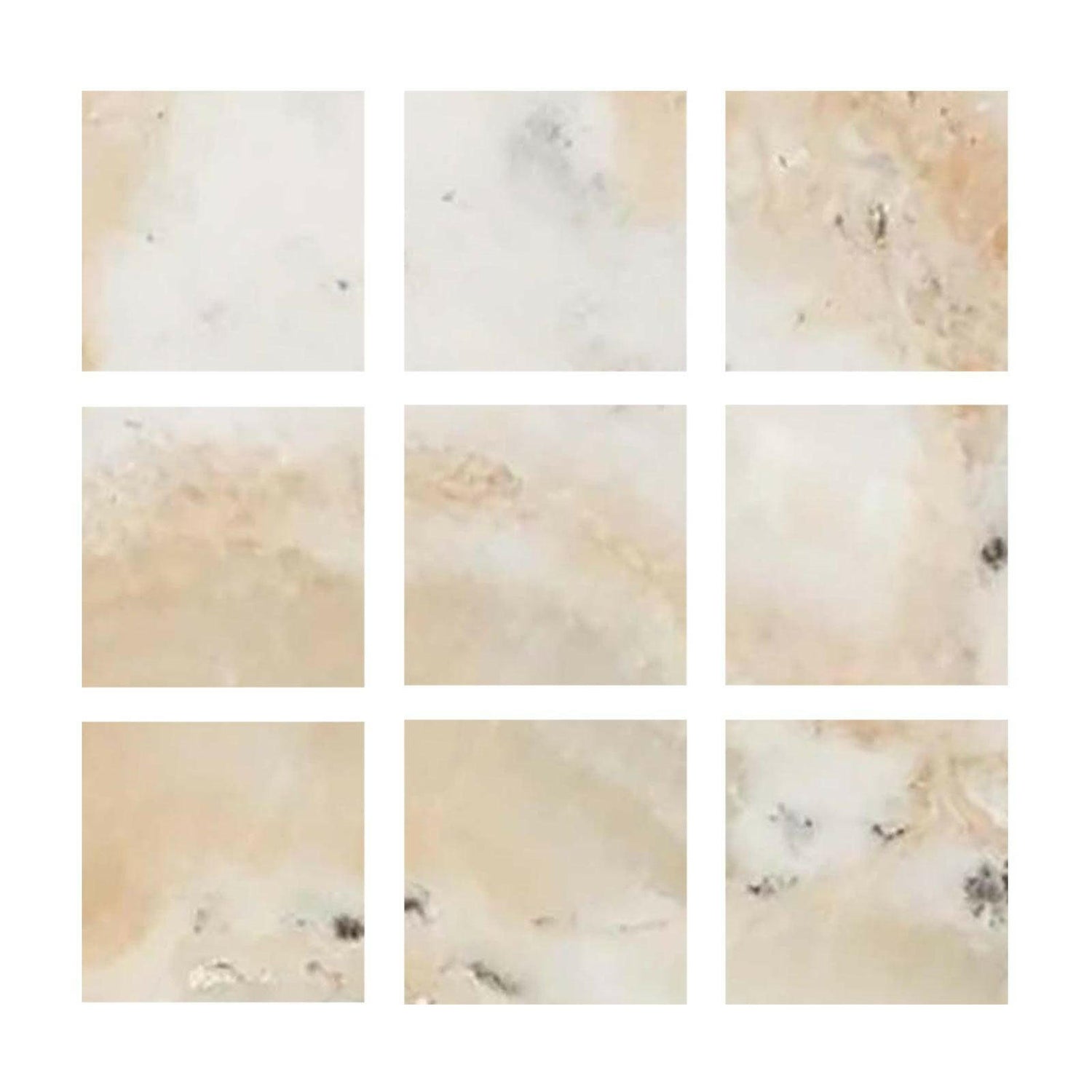 Special Cut | 4x4 Latravonya Travertine Filled & Honed Tile Special Cut | 4x4 Latravonya Travertine Filled & Honed Tile - American Tile Depot