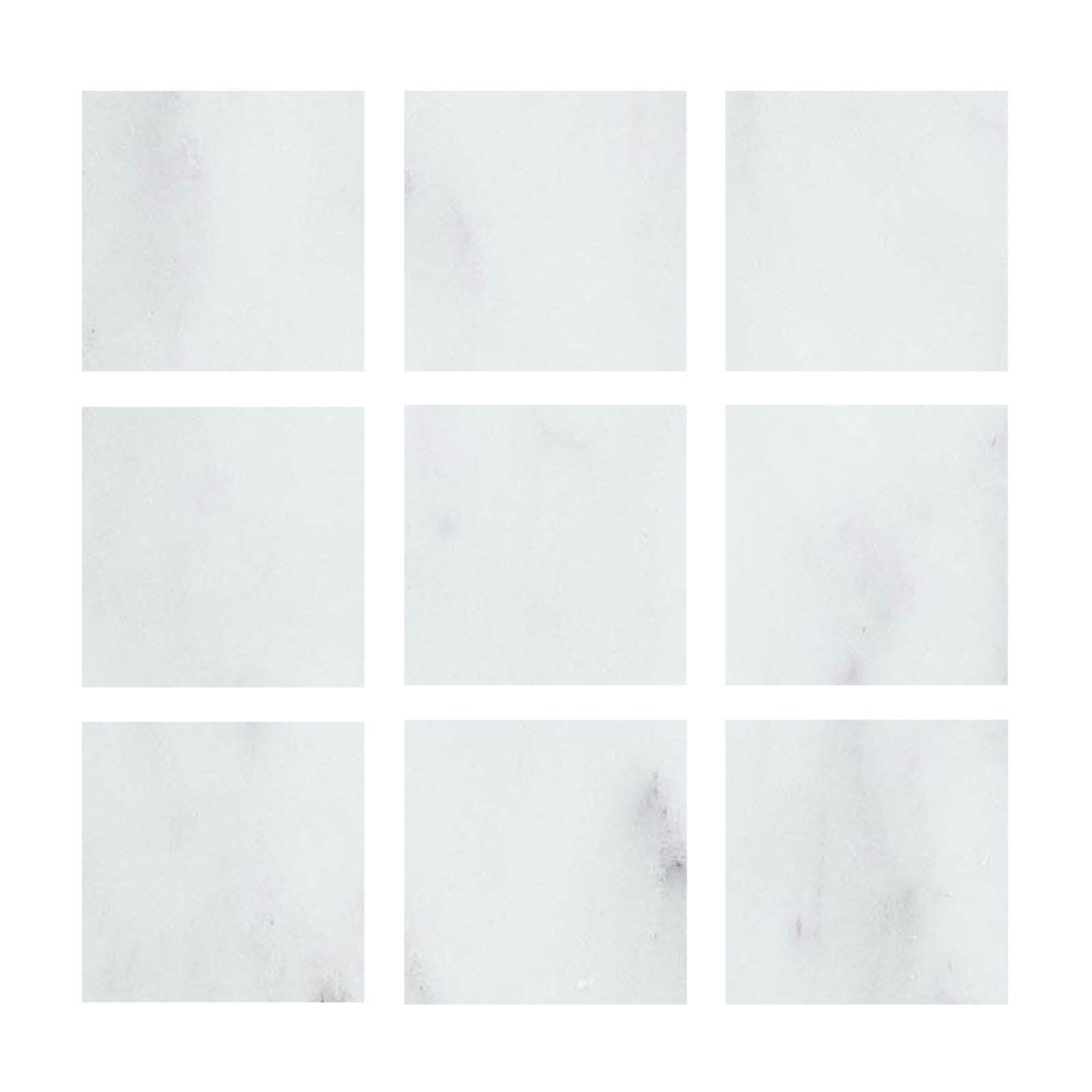 Special Cut | 4x4 Oriental White / Asian Statuary Marble Polished Tile Special Cut | 4x4 Oriental White / Asian Statuary Marble Polished Tile - American Tile Depot