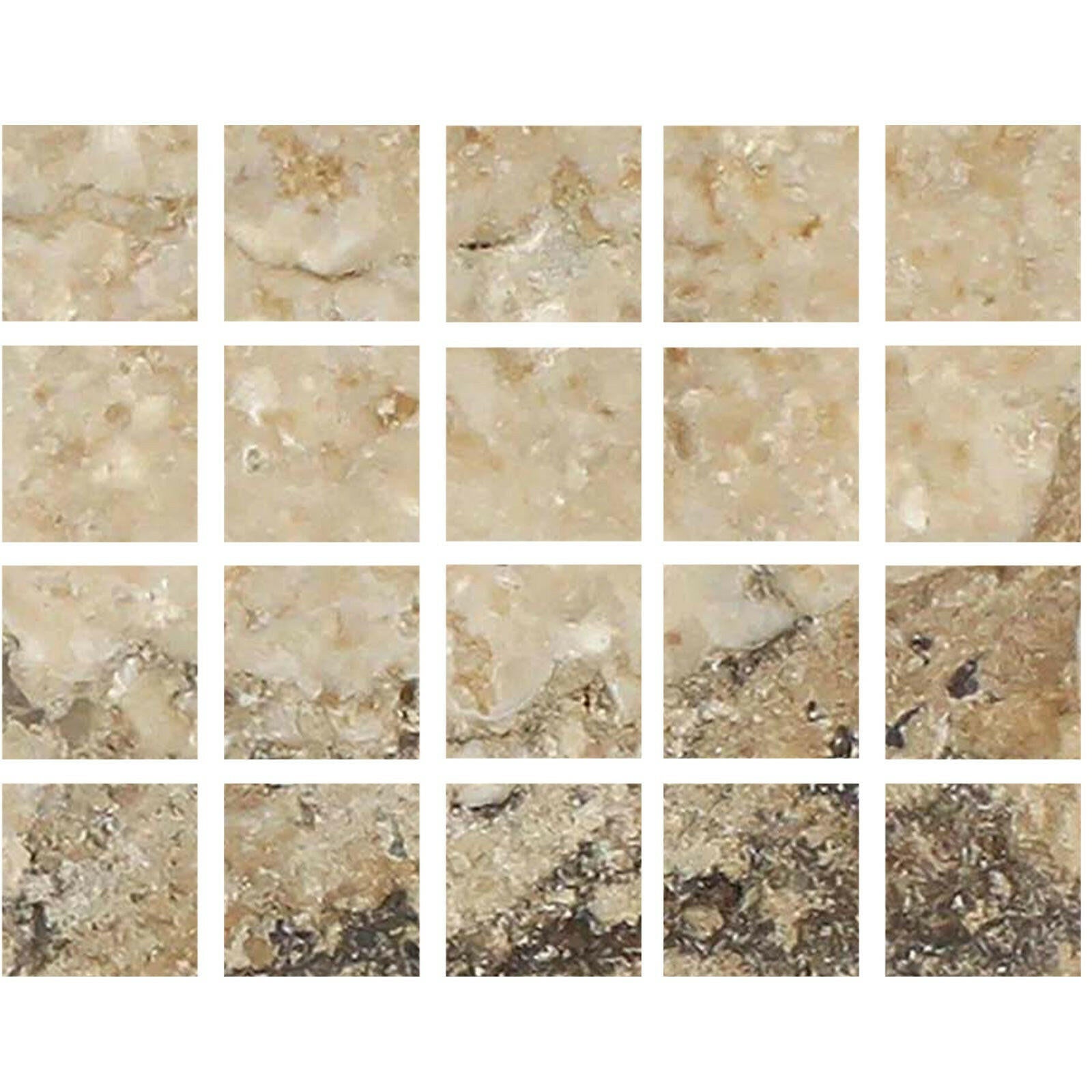 Special Cut | 4x4 Philadelphia Travertine Filled & Honed Tile Special Cut | 4x4 Philadelphia Travertine Filled & Honed Tile - American Tile Depot
