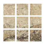 Special Cut | 4x4 Philadelphia Travertine Filled & Honed Tile Special Cut | 4x4 Philadelphia Travertine Filled & Honed Tile - American Tile Depot