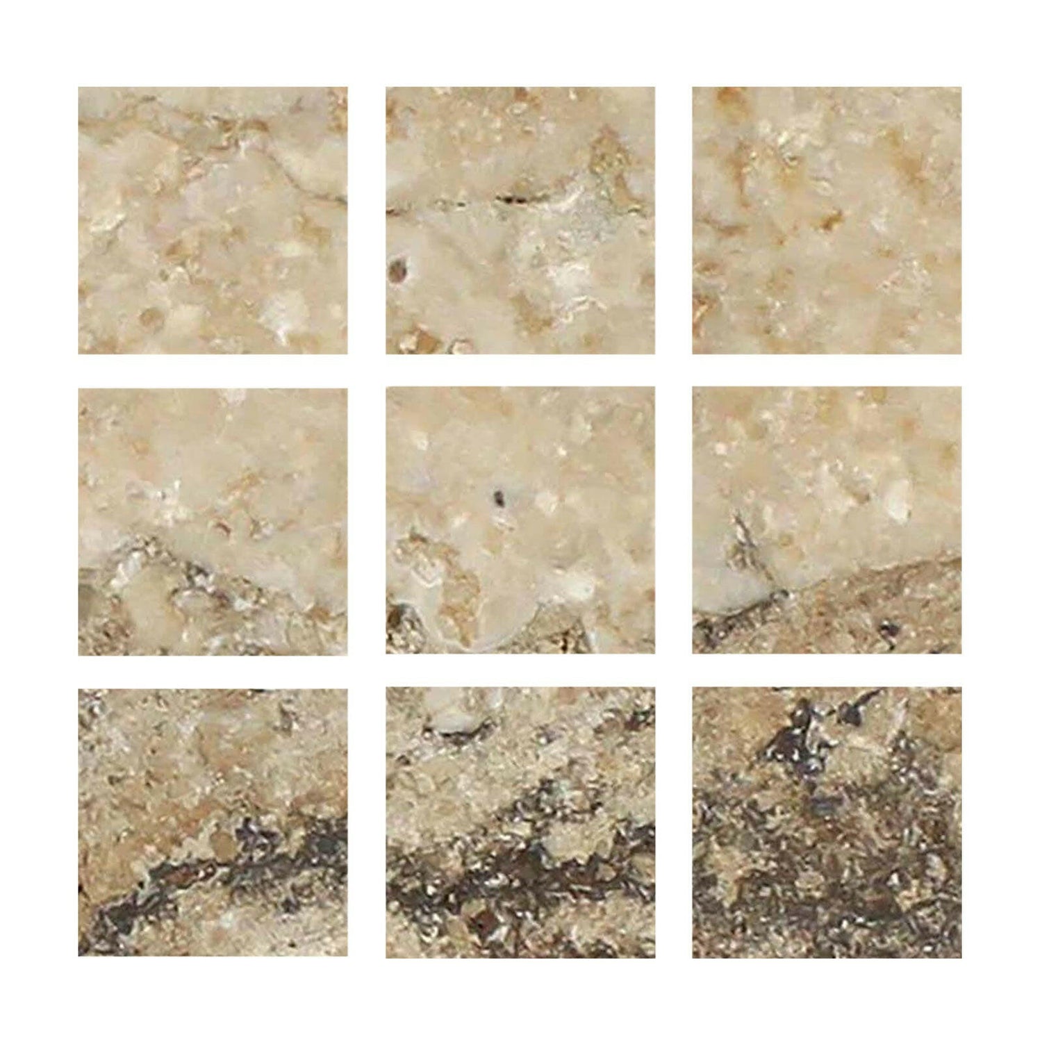 Special Cut | 4x4 Philadelphia Travertine Filled & Honed Tile Special Cut | 4x4 Philadelphia Travertine Filled & Honed Tile - American Tile Depot