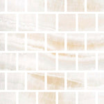 Special Cut | 4x4 Premium White Onyx VEIN-CUT Polished Tile - American Tile Depot
