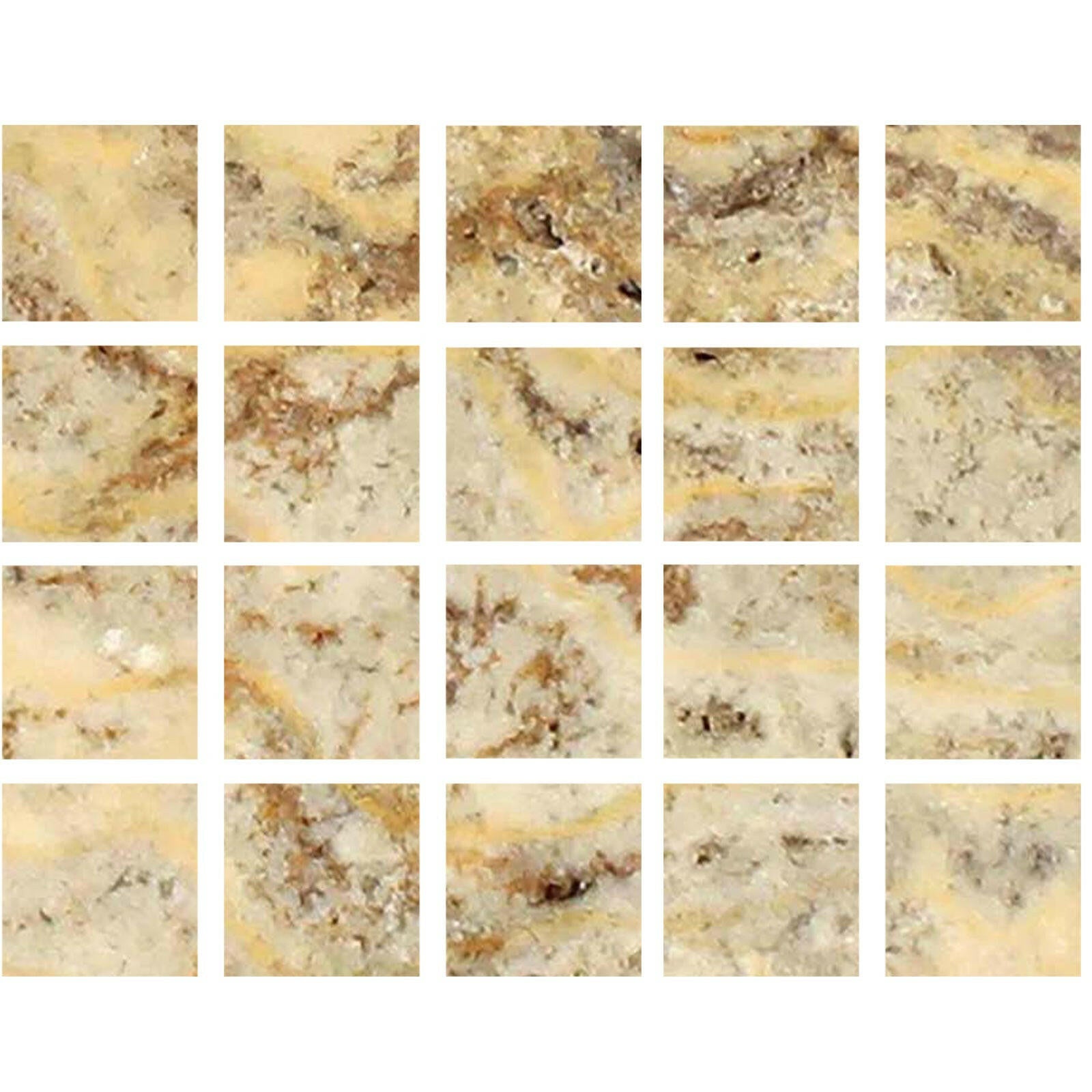 Special Cut | 4x4 Scabos Travertine Filled & Polished Tile Special Cut | 4x4 Scabos Travertine Filled & Polished Tile - American Tile Depot