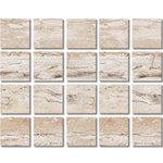 Special Cut | 4x4 Valerenga Travertine Filled & Honed Tile Special Cut | 4x4 Valerenga Travertine Filled & Honed Tile - American Tile Depot