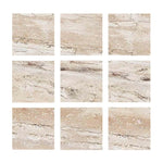 Special Cut | 4x4 Valerenga Travertine Filled & Honed Tile Special Cut | 4x4 Valerenga Travertine Filled & Honed Tile - American Tile Depot