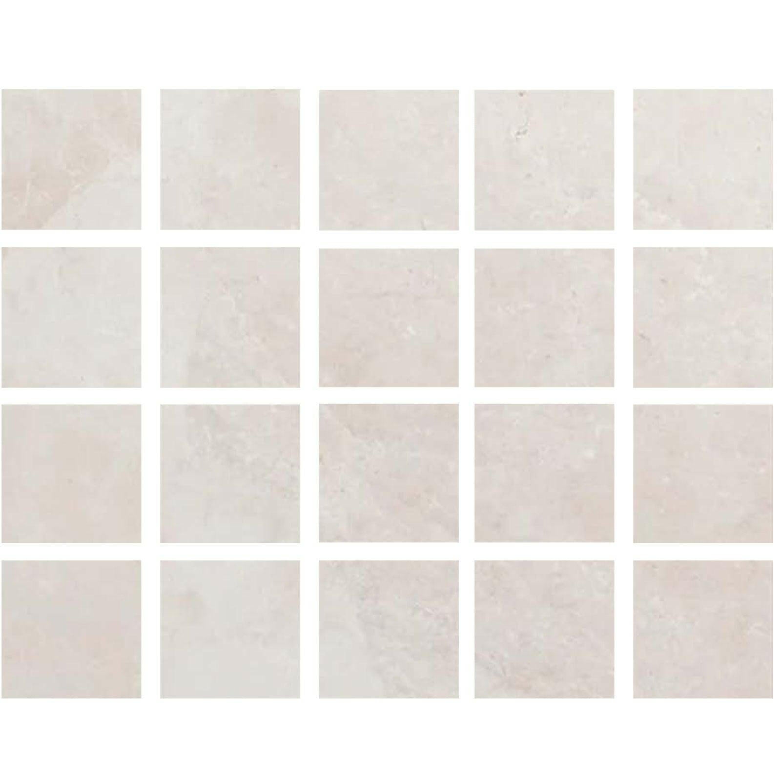 Special Cut | 4x4 White Pearl / Botticino Marble Polished Tile Special Cut | 4x4 White Pearl / Botticino Marble Polished Tile - American Tile Depot