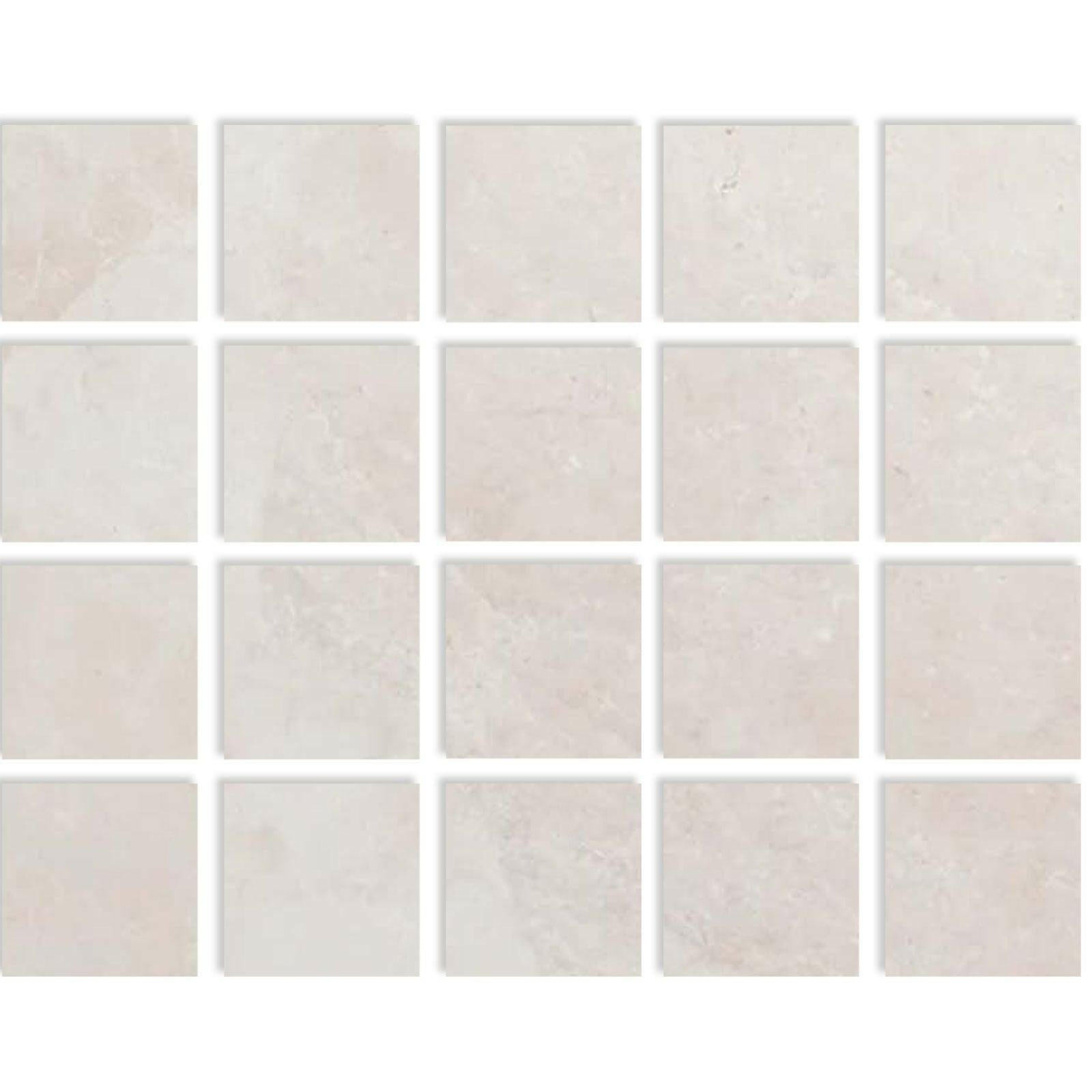 Special Cut | 4x4 White Pearl / Botticino Marble Polished Tile Special Cut | 4x4 White Pearl / Botticino Marble Polished Tile - American Tile Depot