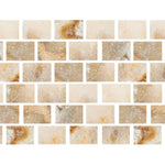 Special Cut | 4x6 Antico Onyx Travertine Filled & Honed Tile Special Cut | 4x6 Antico Onyx Travertine Filled & Honed Tile - American Tile Depot