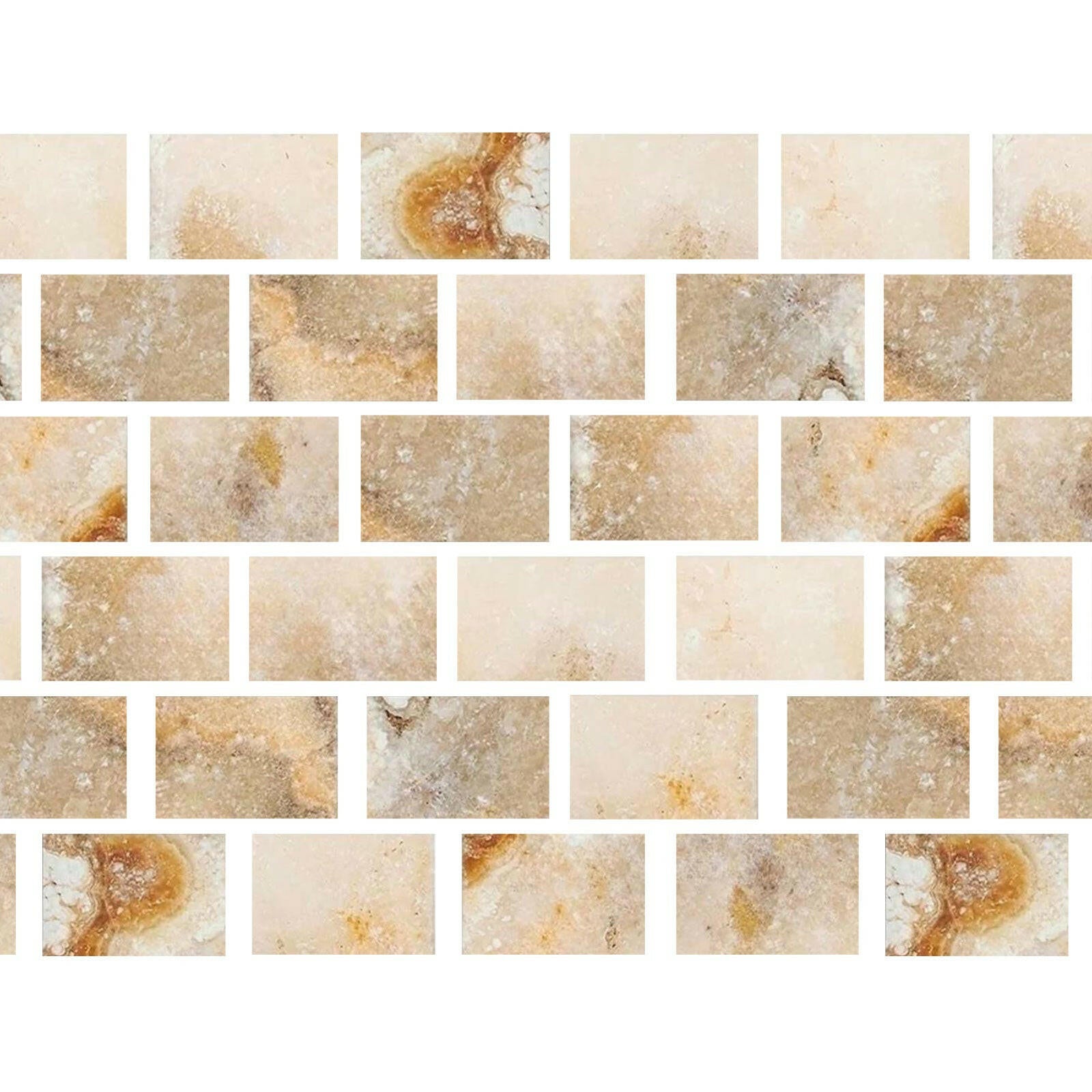 Special Cut | 4x6 Antico Onyx Travertine Filled & Honed Tile Special Cut | 4x6 Antico Onyx Travertine Filled & Honed Tile - American Tile Depot