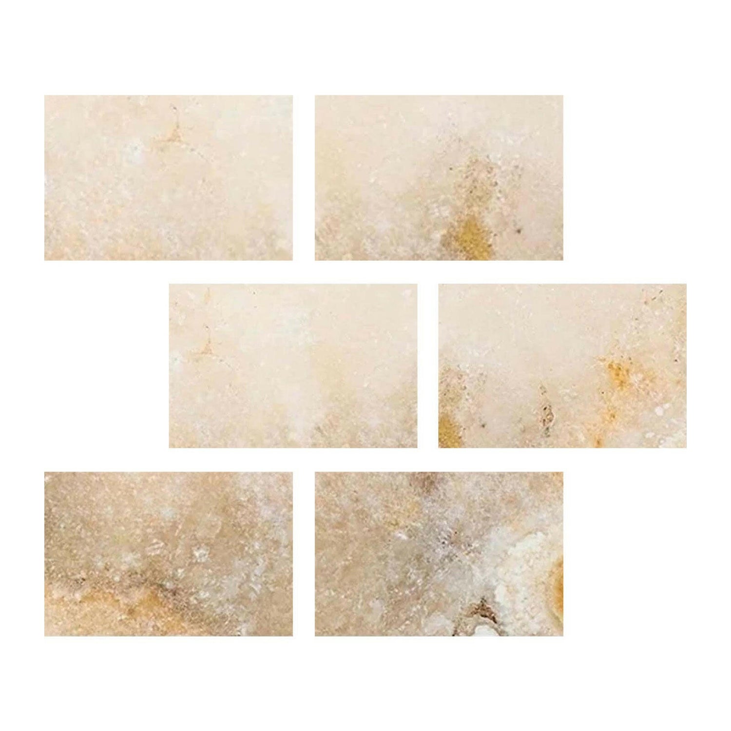 Special Cut | 4x6 Antico Onyx Travertine Filled & Honed Tile Special Cut | 4x6 Antico Onyx Travertine Filled & Honed Tile - American Tile Depot