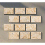 Special Cut | 4x6 Antico Onyx Travertine Filled & Polished Tile Special Cut | 4x6 Antico Onyx Travertine Filled & Polished Tile - American Tile Depot